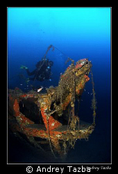 Skeleton. Torpedo boat S-31. Depth 65 m. by Andrey Tazba 